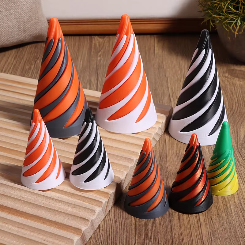 3D Printed Spinning  Magic Cone - 5 Pcs