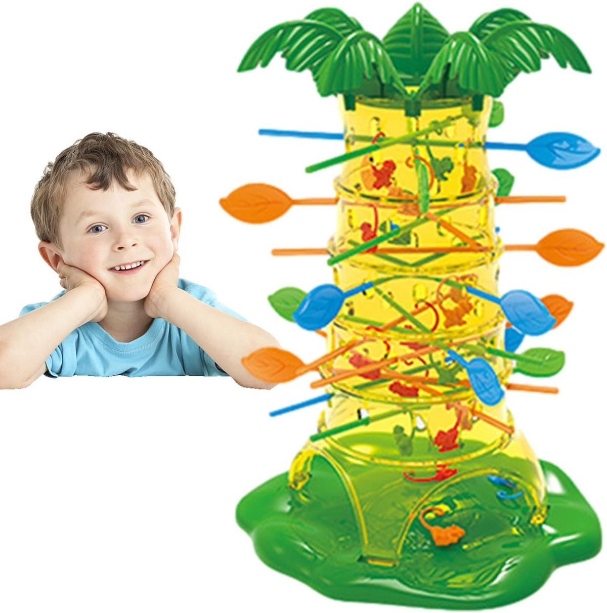 Mini Crazy Flipping Monkey Climbing Tower Game