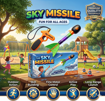 Flying Sky Missiles With Light And Whistling Sound