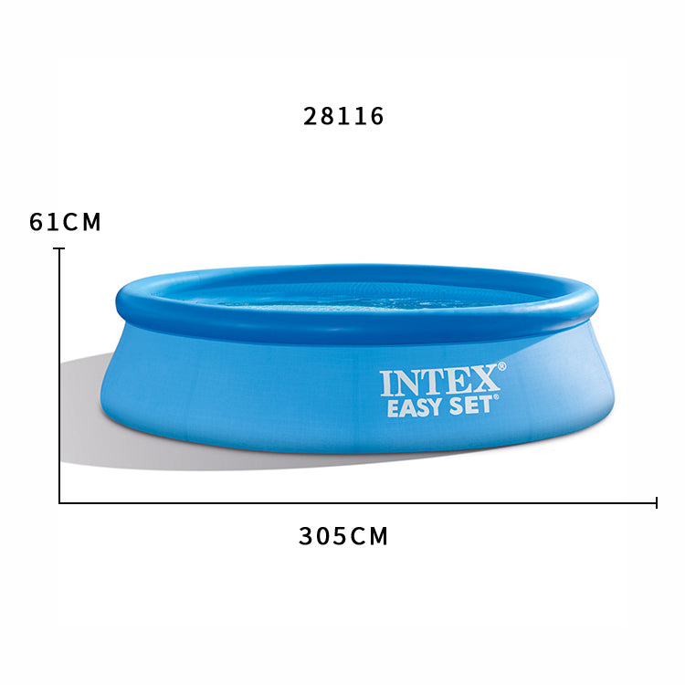 Intex Easy Set Inflatable Puncture Resistant Pool