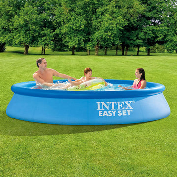 Intex Easy Set Inflatable Puncture Resistant Pool