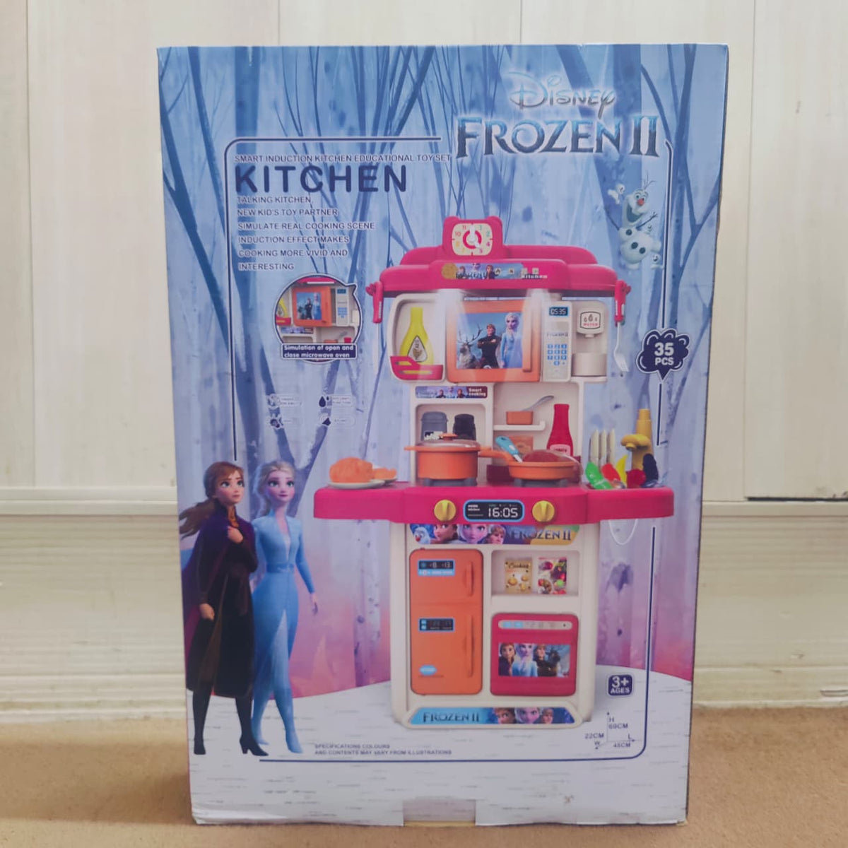 Disney Frozen Theme Smart  Kitchen Set 35 Pcs